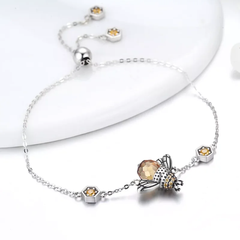 (bild till) Pandora Stil Armband Dansande Bi - Scb043 - View 5