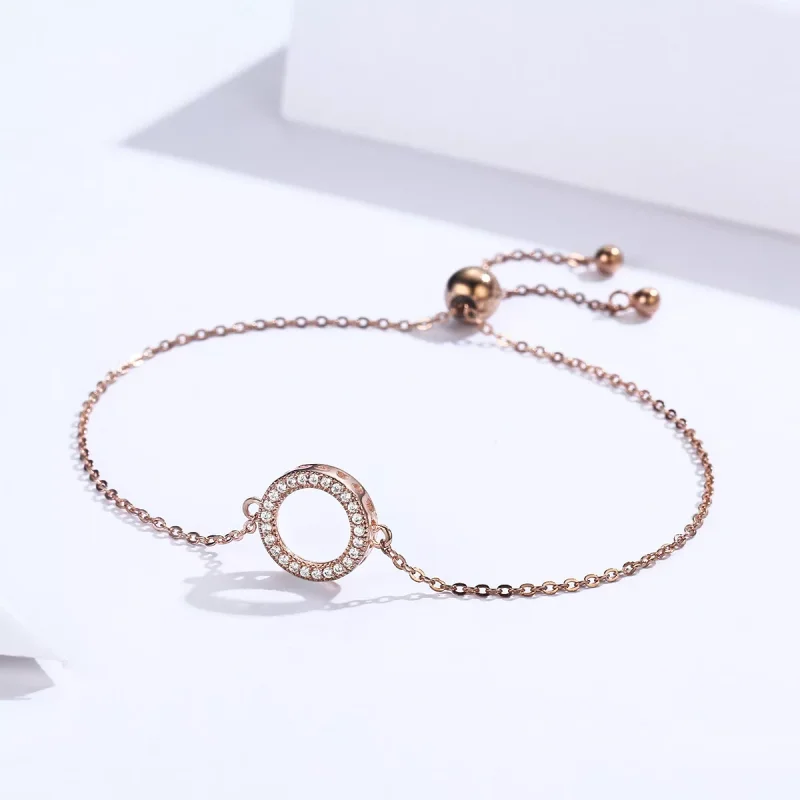 (bild till) Pandora Stil Armband Öde 14 Karat Roséguld - Scb030-C - View 3