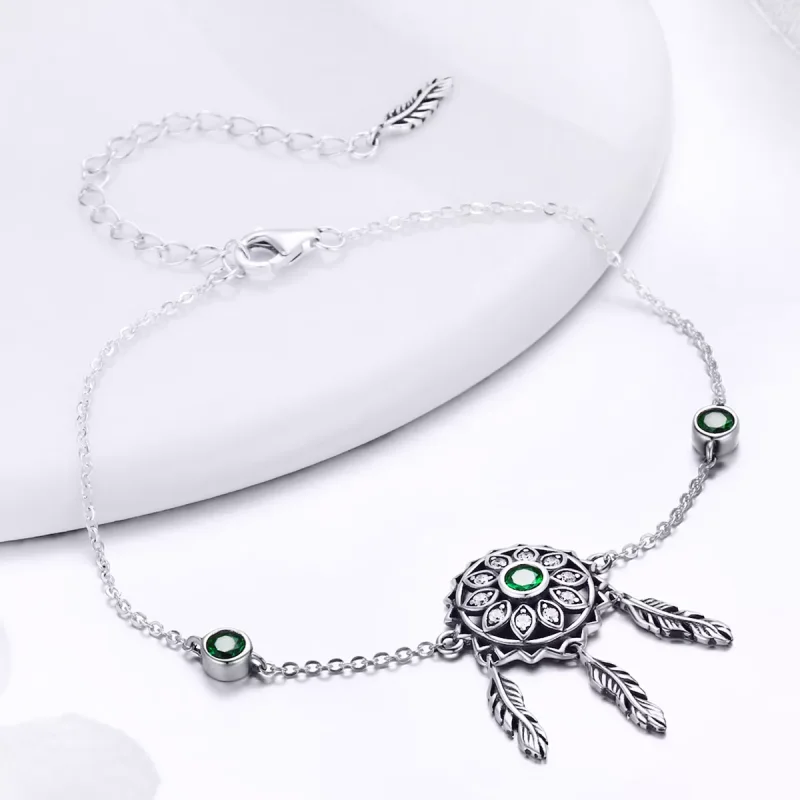 (bild till) Pandora Stil Armband Drömfångare - Scb078 - View 3