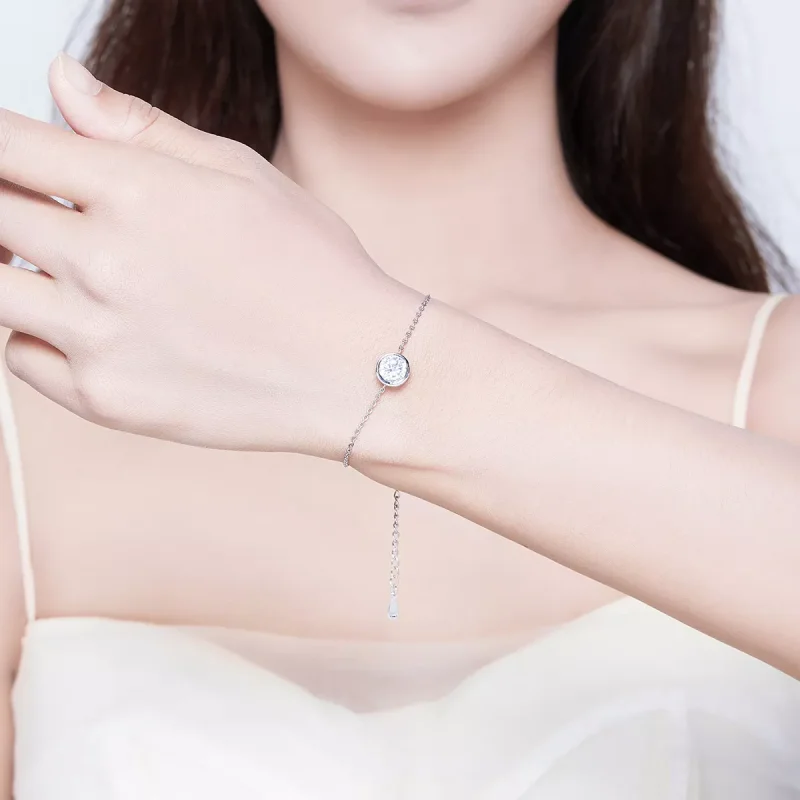 (bild till) Pandora Stil Armband Enkel - Scb157 - View 2