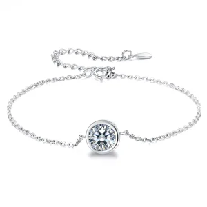 (bild till) Pandora Stil Armband Enkel - Scb157