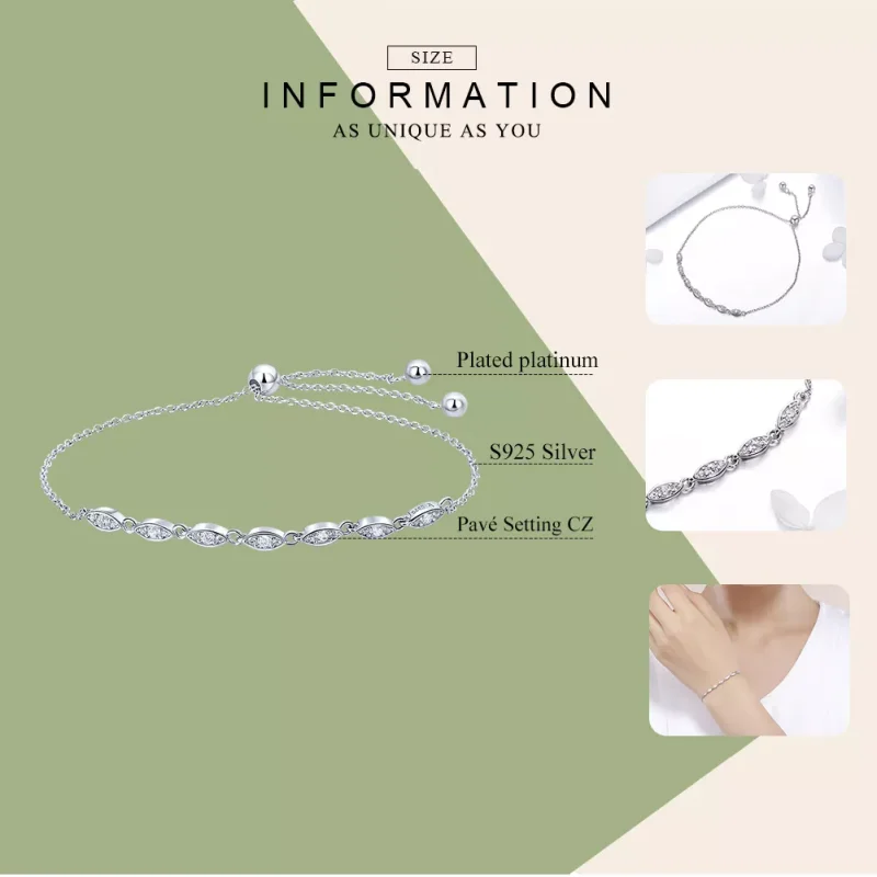 (bild till) Pandora Stil Armband Enkelhetens Skönhet - Scb086 - View 5