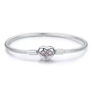 (bild till) Pandora Stil Armband Evighetens Hjärta - Scb142