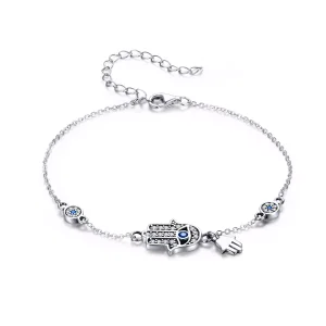 (bild till) Pandora Stil Armband Fatimas Hand - Scb079