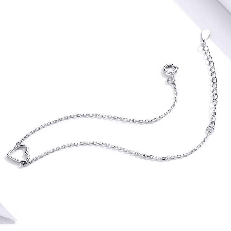 (bild till) Pandora Stil Armband Form av Kärlek - Scb159 - View 3