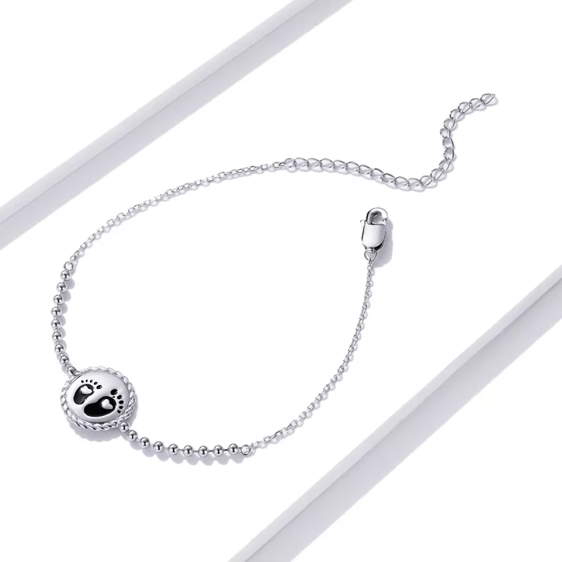 (bild till) Pandora Stil Armband Fotavtryck - Scb209 - View 2