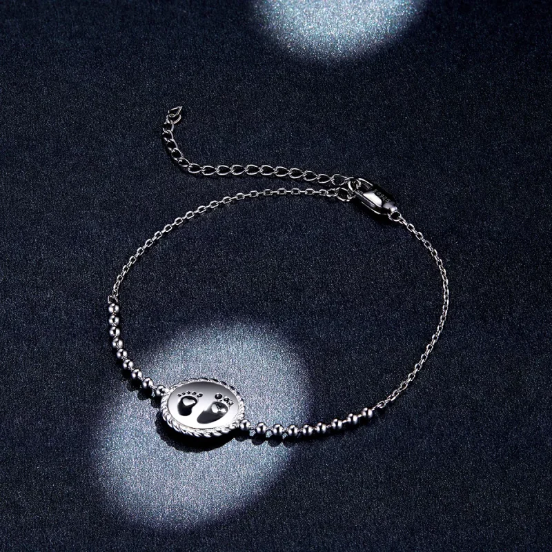 (bild till) Pandora Stil Armband Fotavtryck - Scb209 - View 5