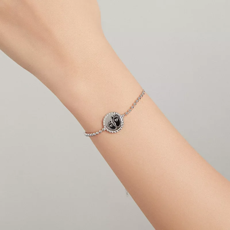 (bild till) Pandora Stil Armband Fotavtryck - Scb209 - View 8