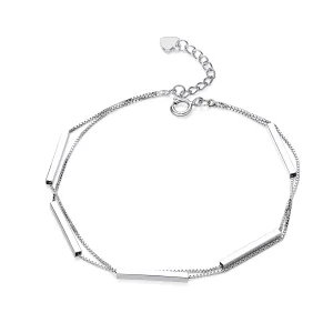 (bild till) Pandora Stil Armband Geometri - Scb170
