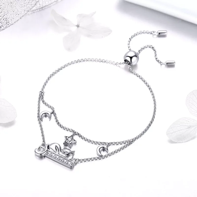 (bild till) Pandora Stil Armband Happy Kitty - Scb129 - View 5