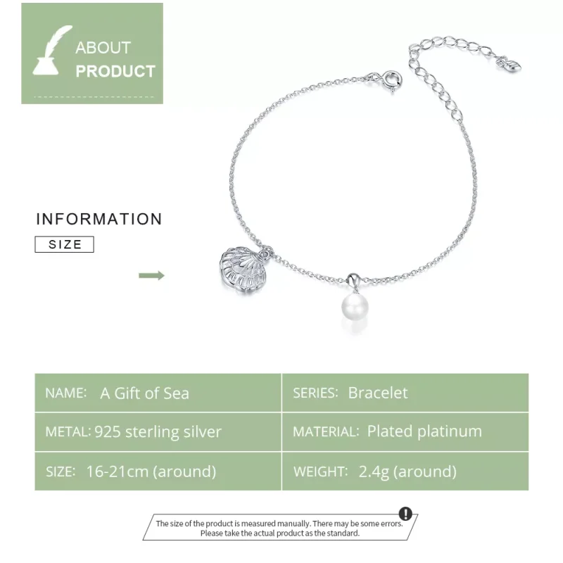 (bild till) Pandora Stil Armband Havets Gåva - Scb179 - View 5