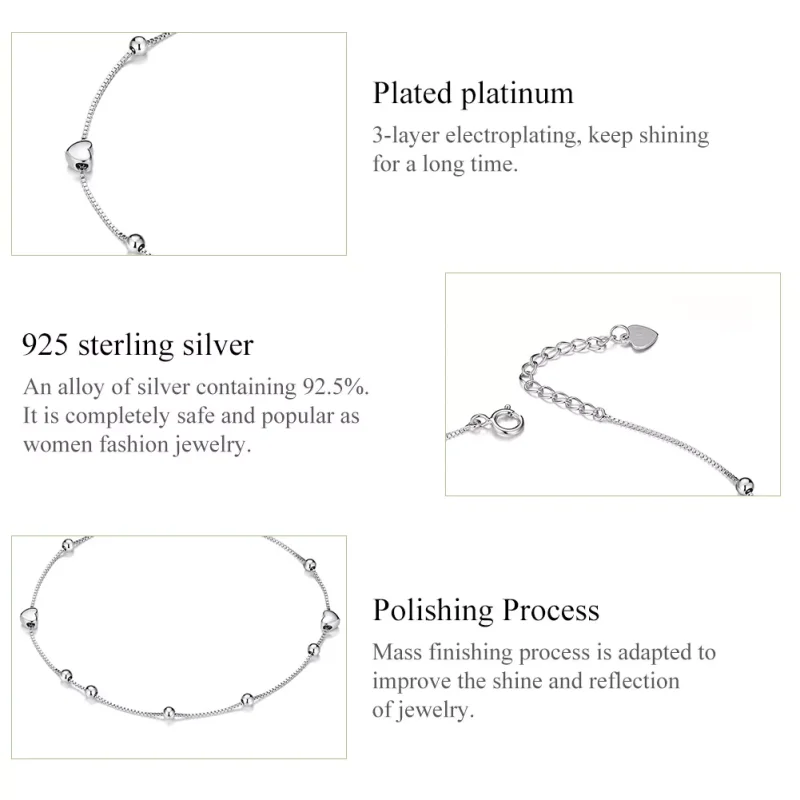 (bild till) Pandora Stil Armband Hjärta - Scb172 - View 5