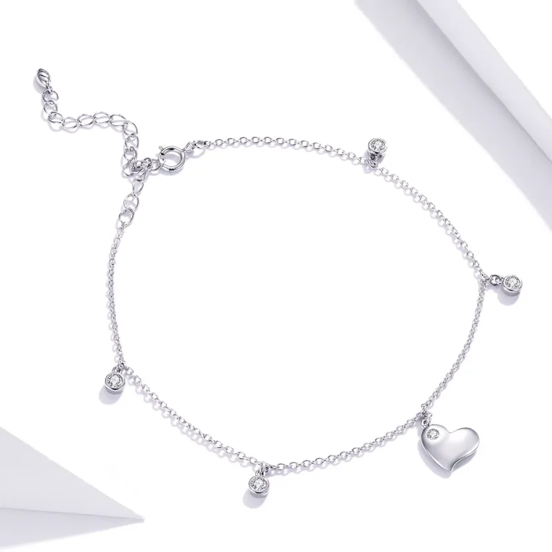 (bild till) Pandora Stil Armband Hjärta - Sct021 - View 2