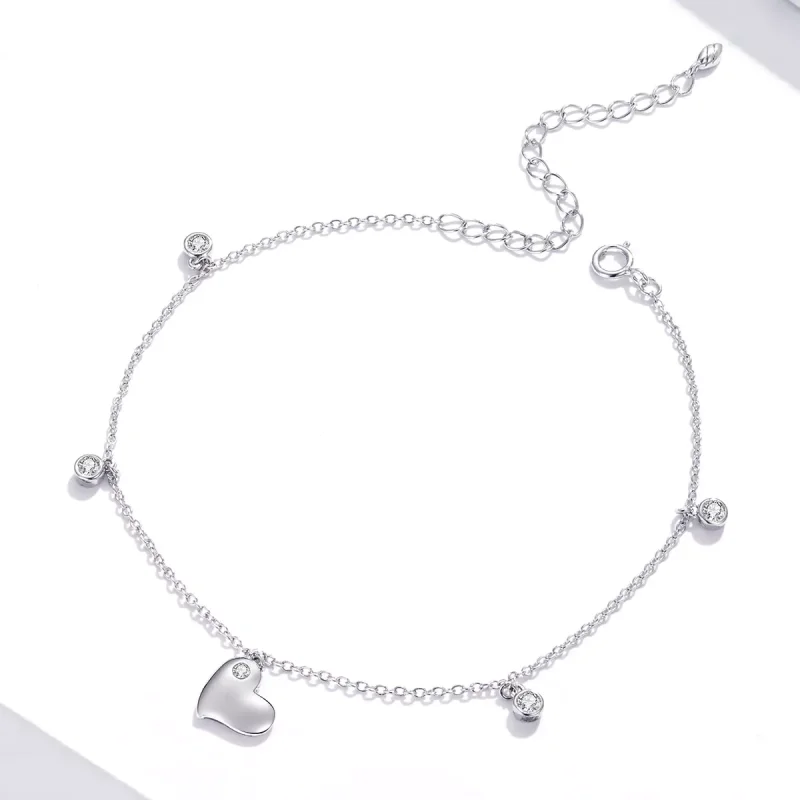 (bild till) Pandora Stil Armband Hjärta - Sct021 - View 3