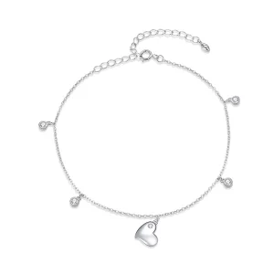 (bild till) Pandora Stil Armband Hjärta - Sct021