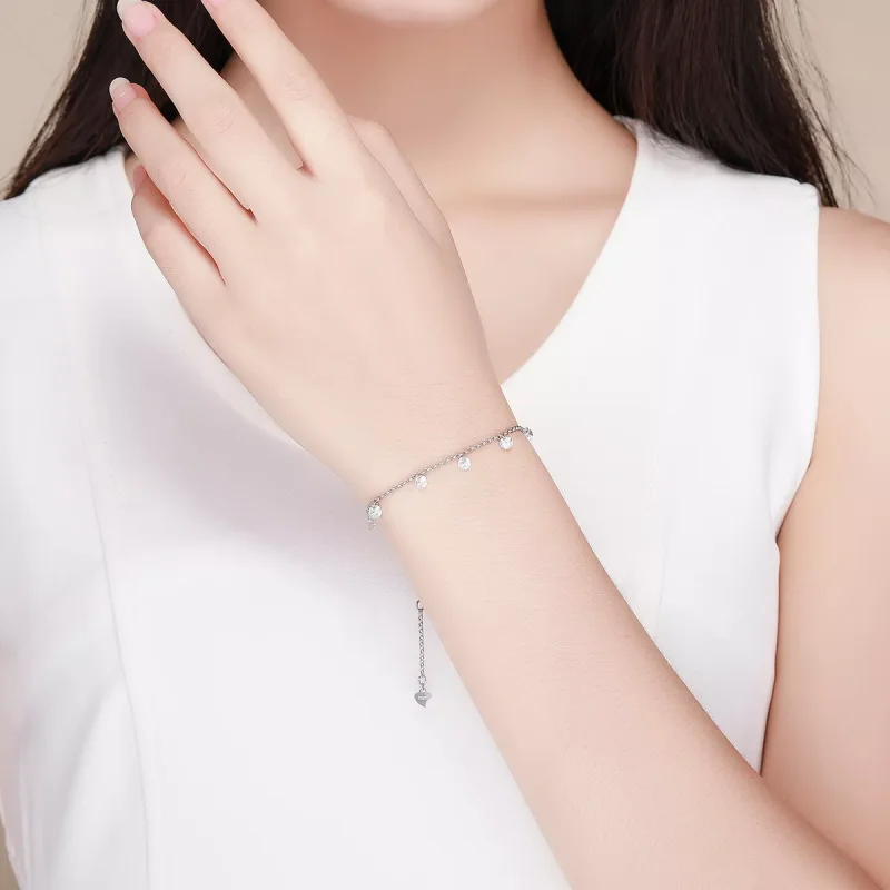 (bild till) Pandora Stil Armband Kontraherade Tomtar - Scb103 - View 2