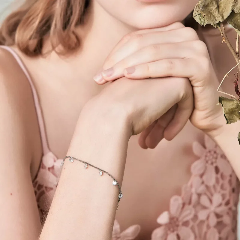 (bild till) Pandora Stil Armband Kontraherade Tomtar - Scb103 - View 6