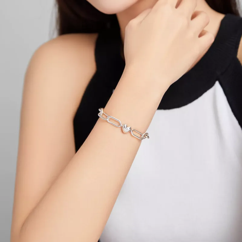 (bild till) Pandora Stil Armband Kärlek Till Gem - Scb202 - View 7