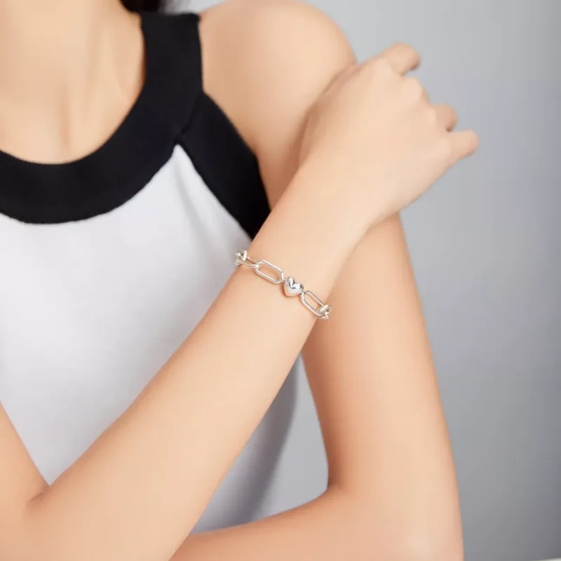 (bild till) Pandora Stil Armband Kärlek Till Gem - Scb202 - View 8