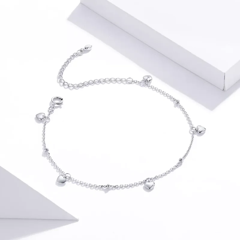 (bild till) Pandora Stil Armband Kärleksfullt Hjärta - Scb191 - View 2