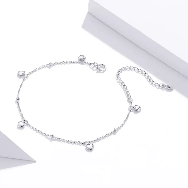 (bild till) Pandora Stil Armband Kärleksfullt Hjärta - Scb191 - View 3
