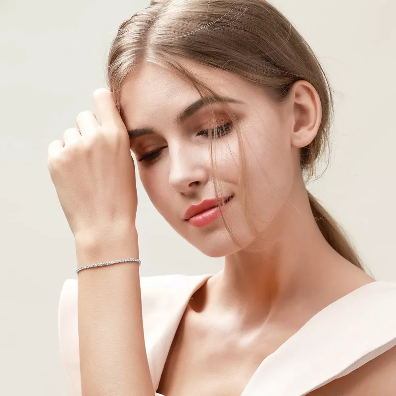 (bild till) Pandora Stil Armband Kärleksfullt - Scb029 - View 8