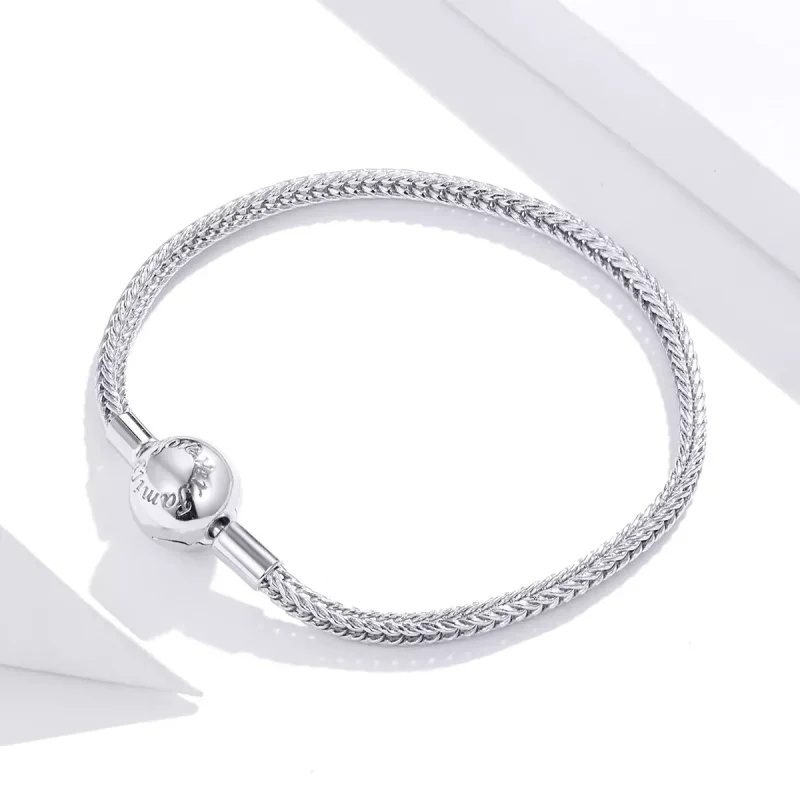 (bild till) Pandora Stil Armband Love Forever Ormkedja - Scb201 - View 2