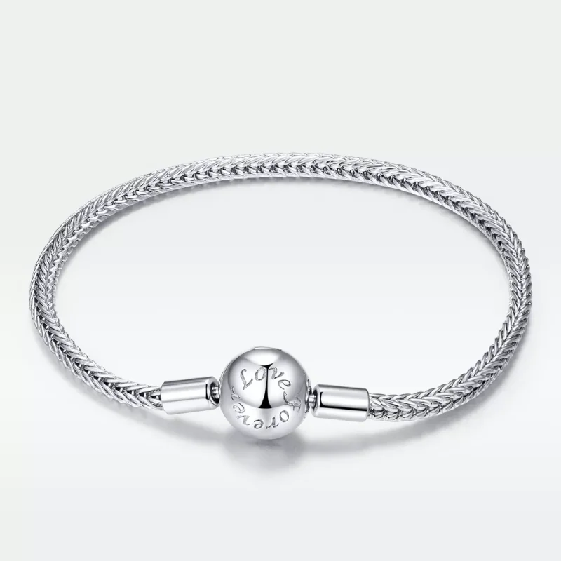 (bild till) Pandora Stil Armband Love Forever Ormkedja - Scb201 - View 5
