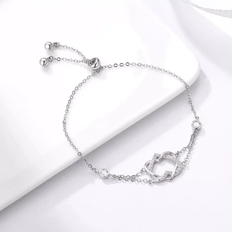 (bild till) Pandora Stil Armband Älskar Kardiogram - Scb022 - View 6