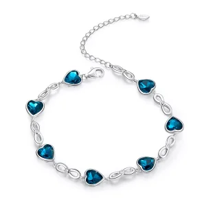 (bild till) Pandora Stil Armband Ocean Heart - Scb163