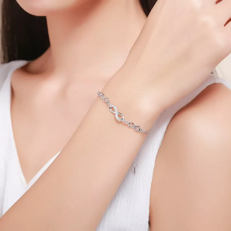 (bild till) Pandora Stil Armband Oändlig Elegans - Scb037 - View 2
