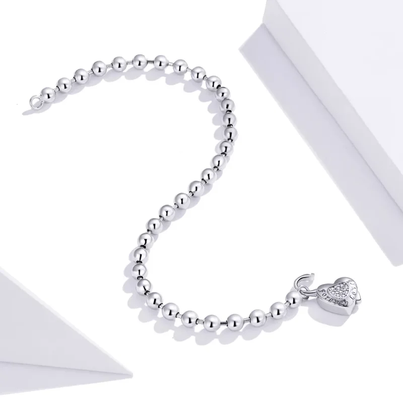 (bild till) Pandora Stil Armband Pärlkedja - Scb203 - View 4