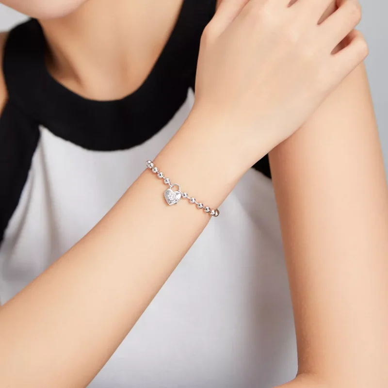 (bild till) Pandora Stil Armband Pärlkedja - Scb203 - View 5