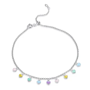 (bild till) Pandora Stil Armband Rainbow Love - Sct020