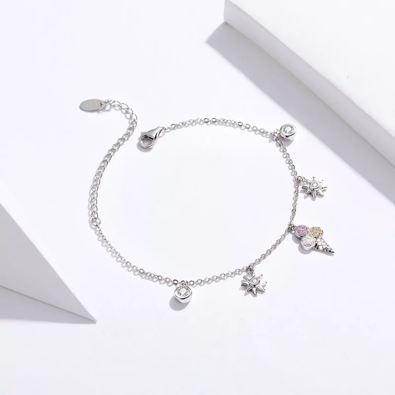 (bild till) Pandora Stil Armband Söt Glass - Scb139 - View 4