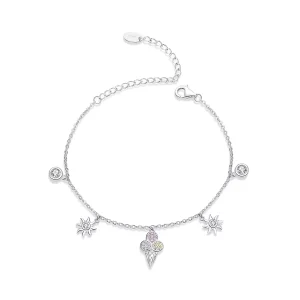 (bild till) Pandora Stil Armband Söt Glass - Scb139