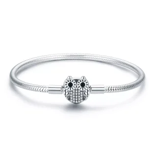(bild till) Pandora Stil Armband Söt Uggla - Scb067