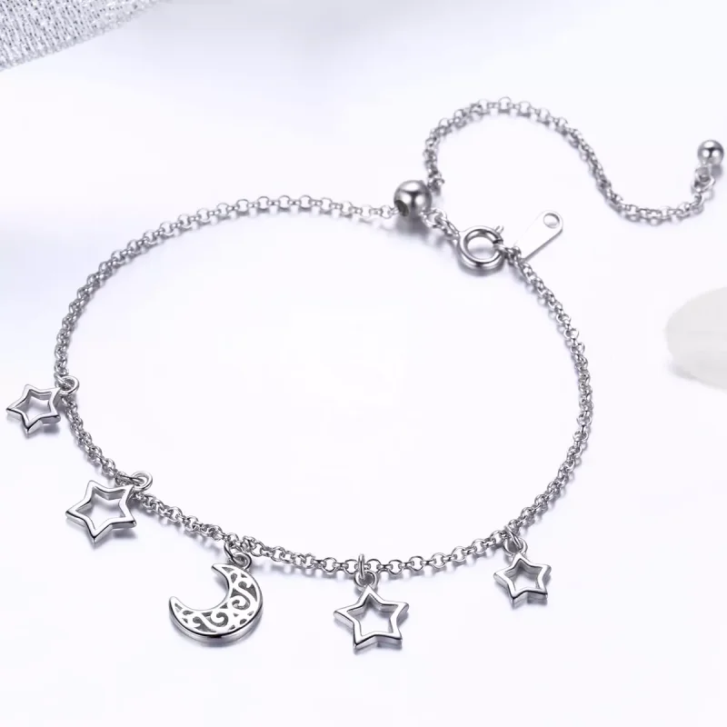 (bild till) Pandora Stil Armband Stjärnbeströdd Himmel - Scb107 - View 3