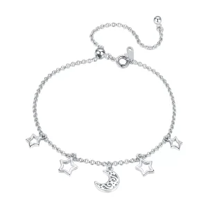 (bild till) Pandora Stil Armband Stjärnbeströdd Himmel - Scb107