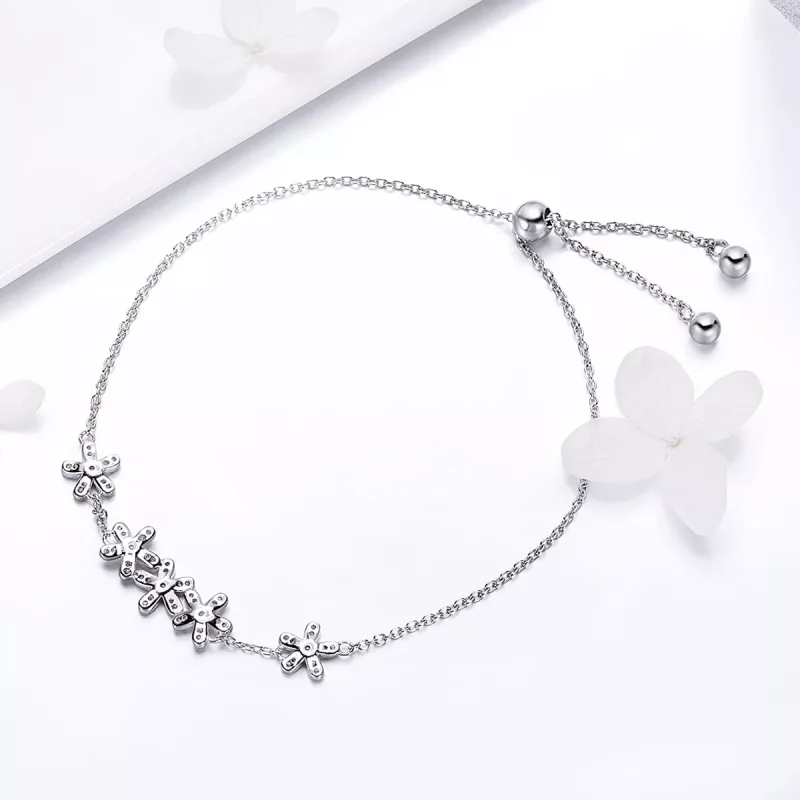 (bild till) Pandora Stil Armband Tusensköna - Scb084 - View 3