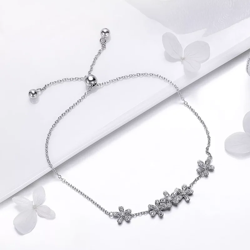 (bild till) Pandora Stil Armband Tusensköna - Scb084 - View 4