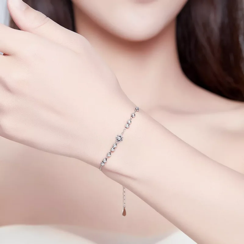 (bild till) Pandora Stil Armband Tusensköna - Scb146 - View 2
