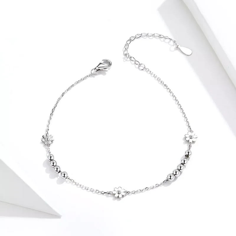 (bild till) Pandora Stil Armband Tusensköna - Scb146 - View 3