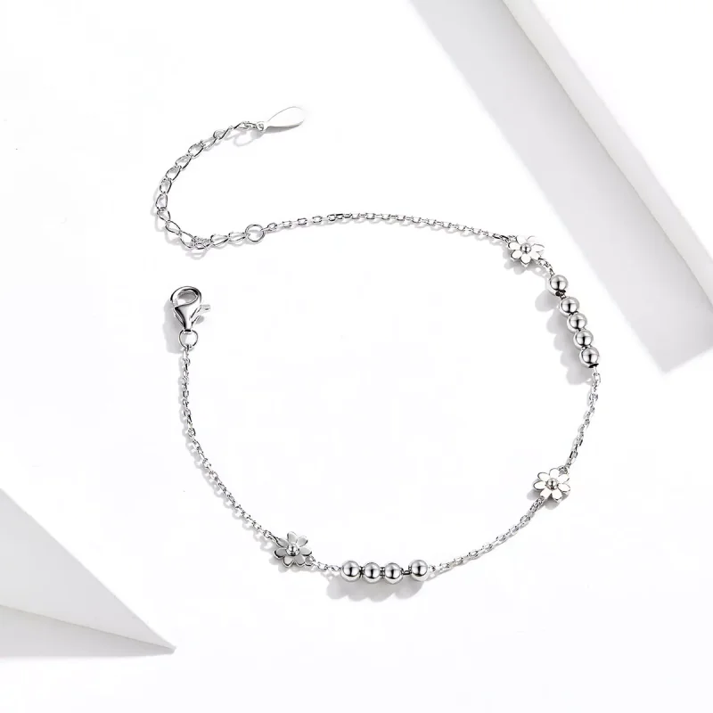 (bild till) Pandora Stil Armband Tusensköna - Scb146 - View 4