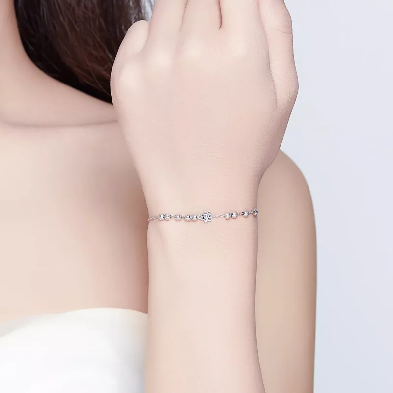 (bild till) Pandora Stil Armband Tusensköna - Scb146 - View 5