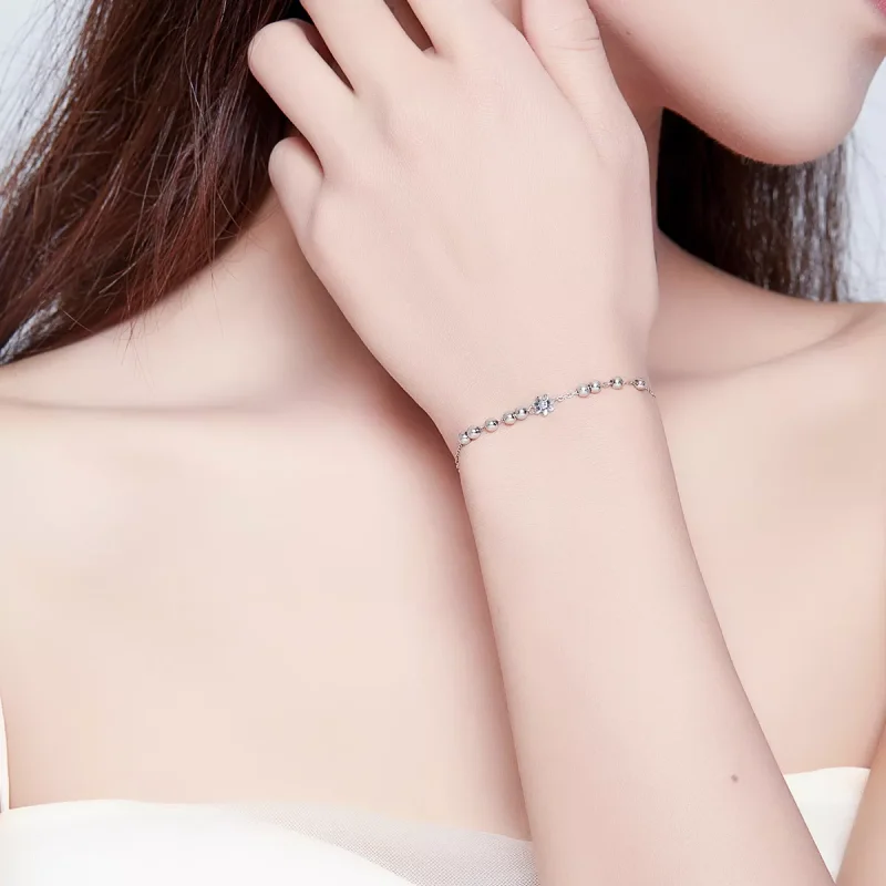 (bild till) Pandora Stil Armband Tusensköna - Scb146 - View 6