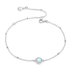 (bild till) Pandora Stil Armband Underbar Opal - Bsb054