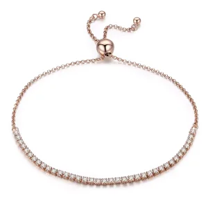 (bild till) Pandora Stil Armring Elegant Följeslagare 14 Karats Guldpläterad - Scb046