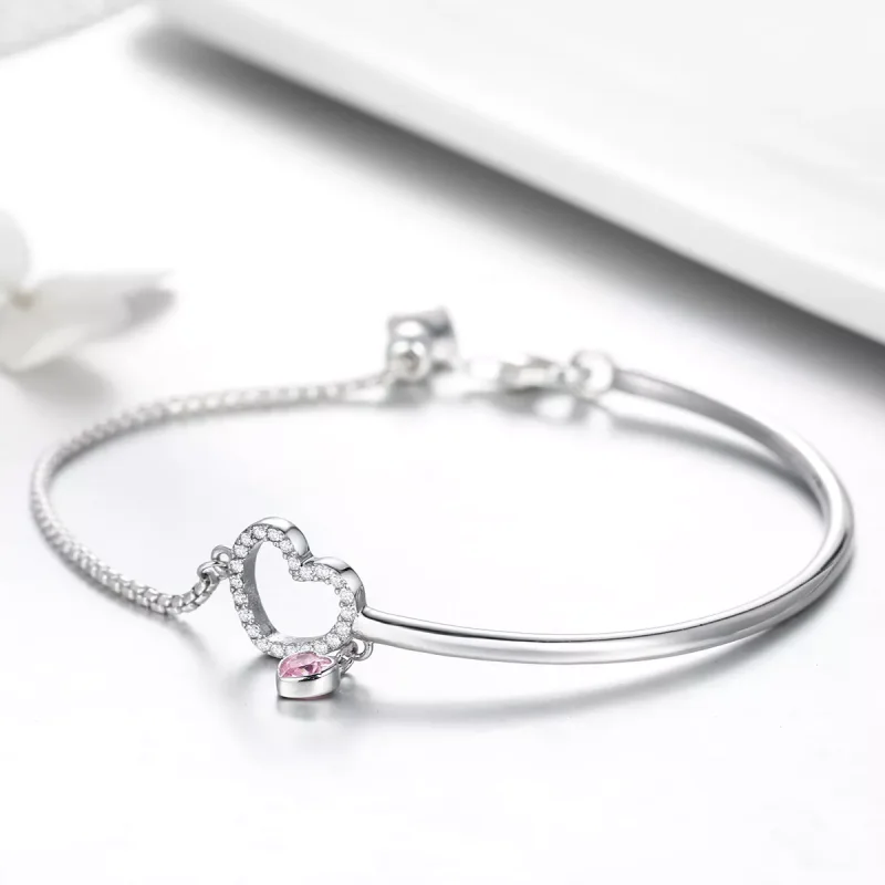 (bild till) Pandora Stil Armring Hjärtat av Lady - Scb117 - View 4