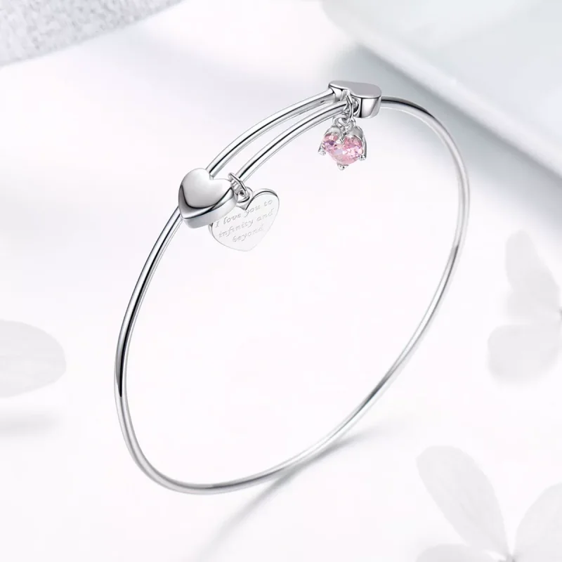 (bild till) Pandora Stil Armring Love Promise - Scb124 - View 5